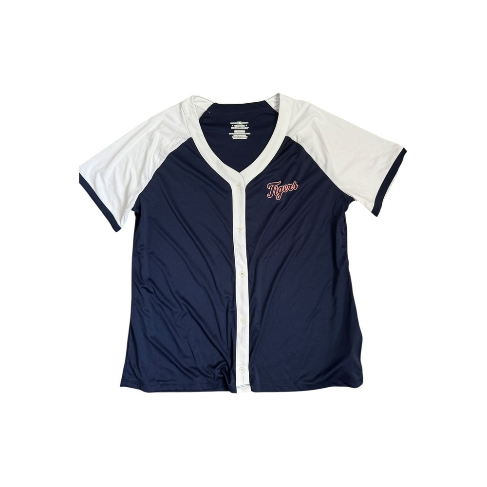Detroit Tigers MLB Genuine Merchandise Women's Baseball Jersey Shirt 2XL NEW